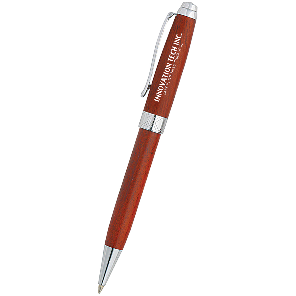 Picture of Terrific Timber-3 Ballpoint Pen in Wooden Box
