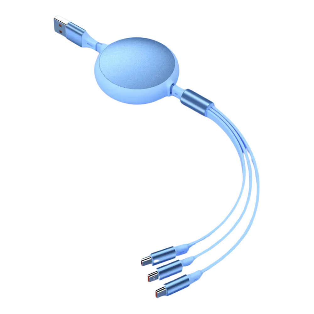Picture of Retractable Multi 3" 1 Charging Cable 3.9'
