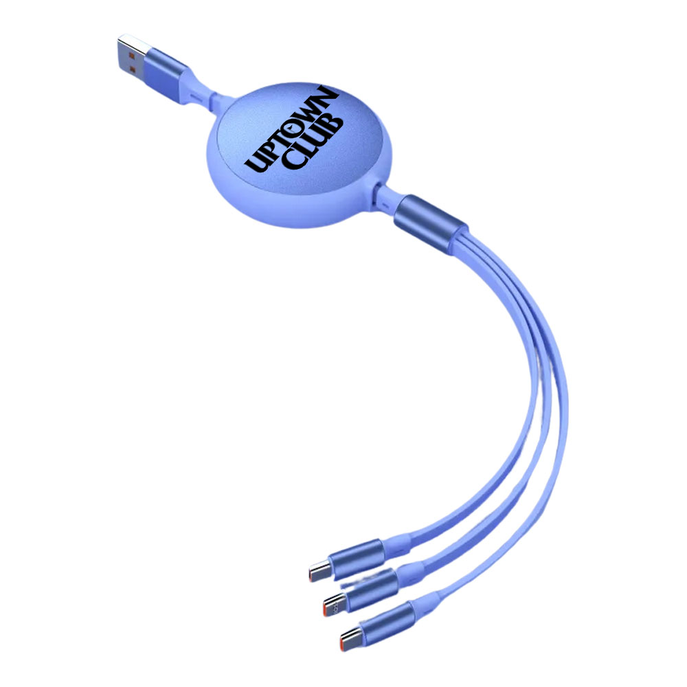 Picture of Retractable Multi 3" 1 Charging Cable 3.9'