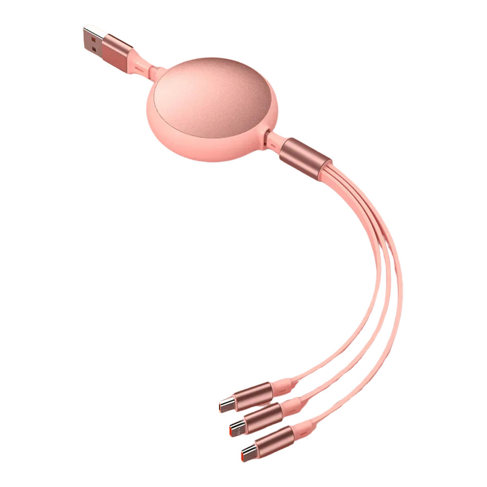 Picture of Retractable Multi 3" 1 Charging Cable 3.9'