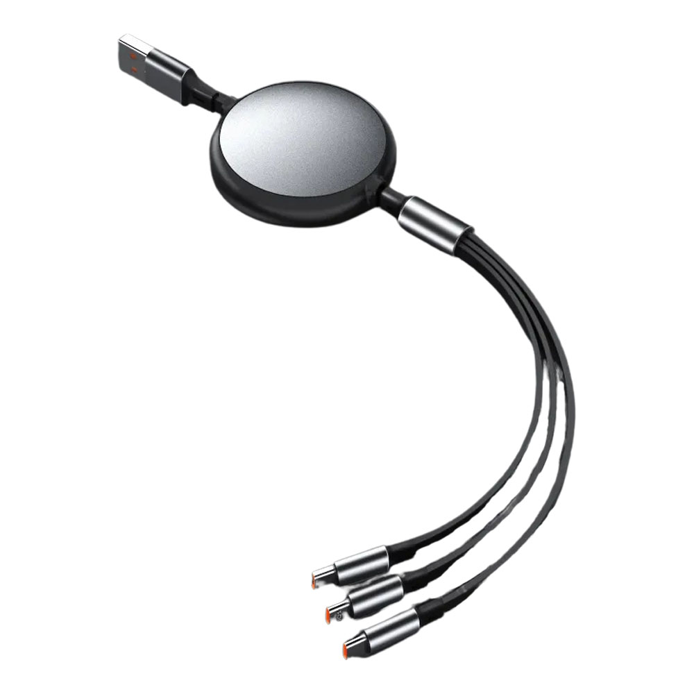 Picture of Retractable Multi 3" 1 Charging Cable 3.9'