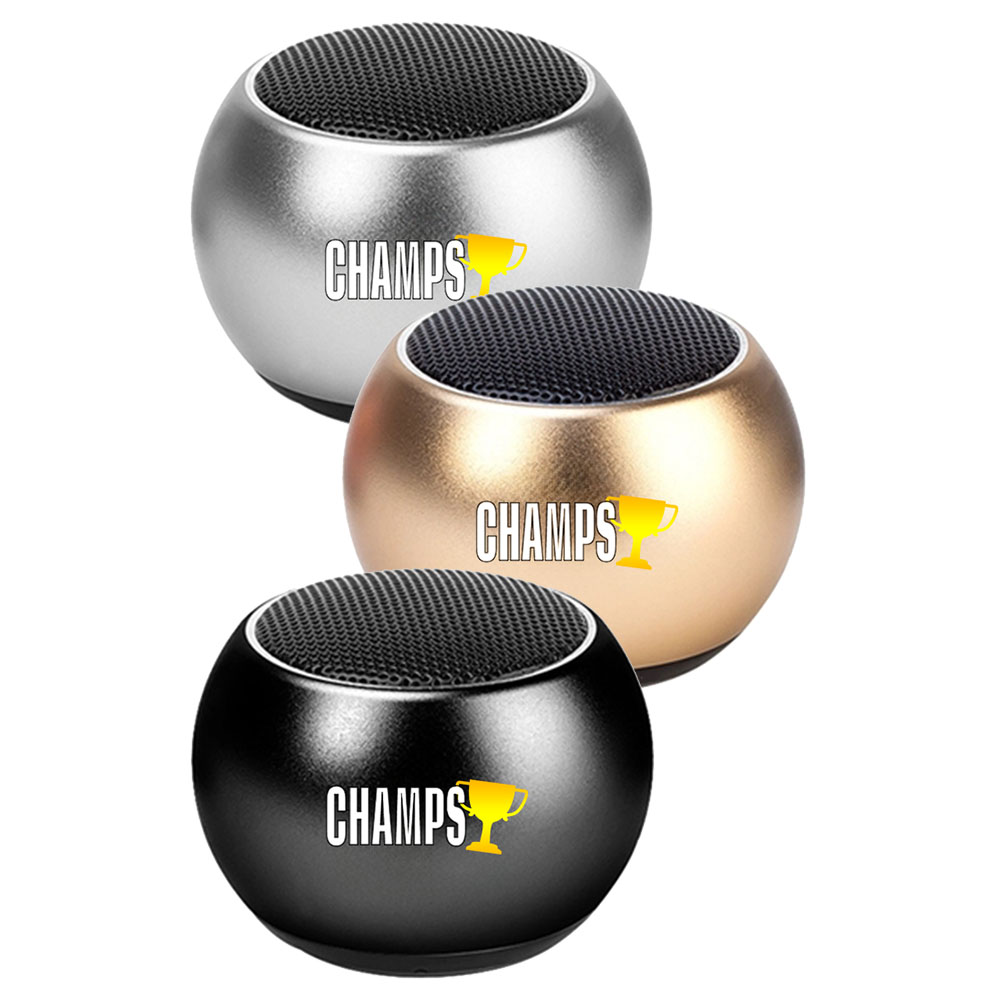 Picture of Metal Ball Bluetooth Stereo Speaker with Subwoofer