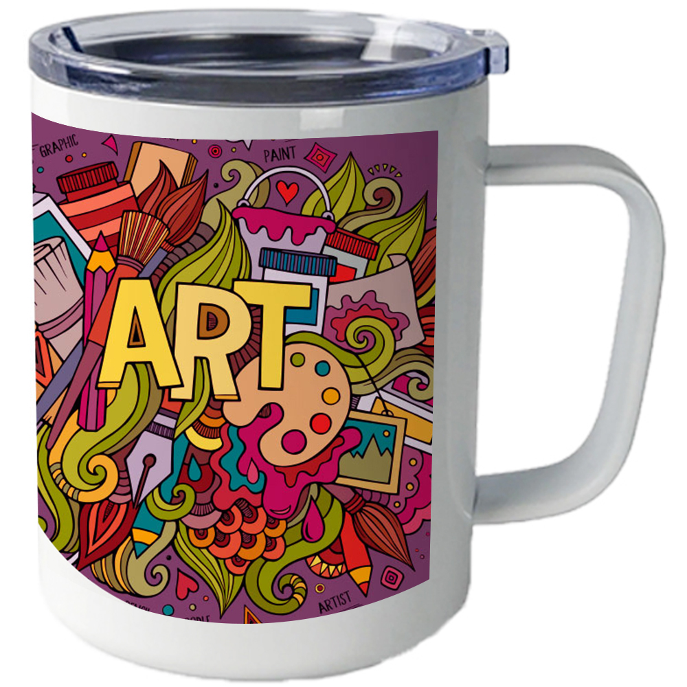 Picture of 10 oz Insulated Stainless Steel Sublimation Mug