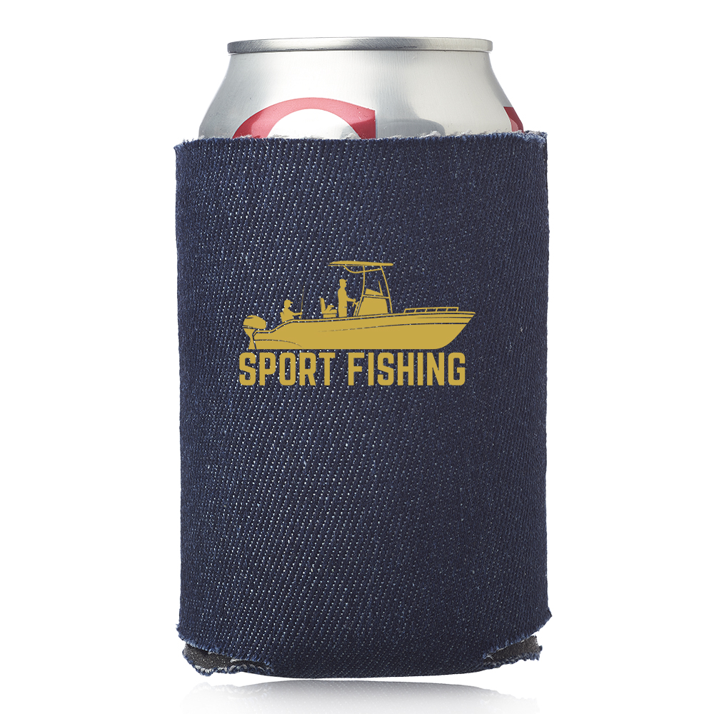 Picture of Blue Jean Foam Can Coolers