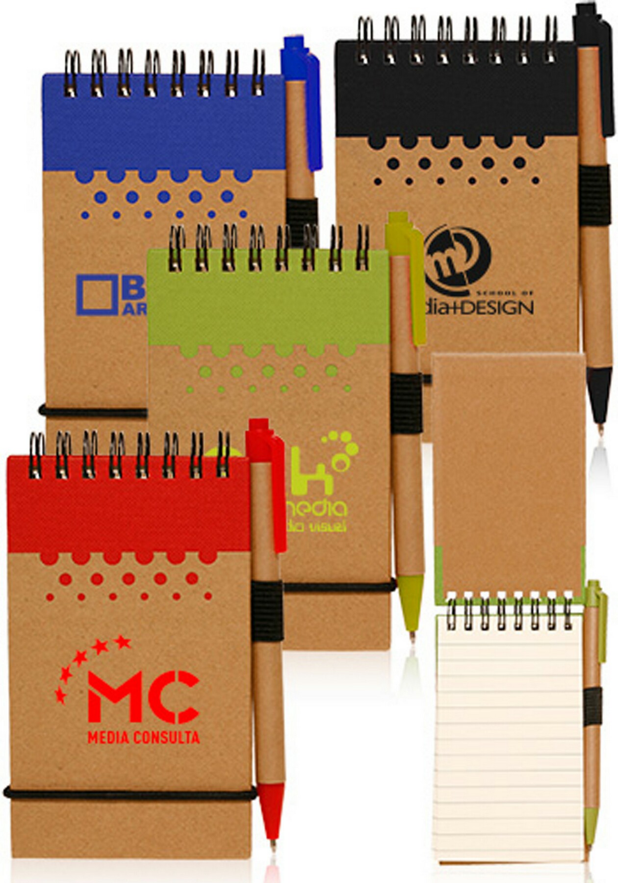 Picture of 3 x 5" Recyclable Spiral Jotters