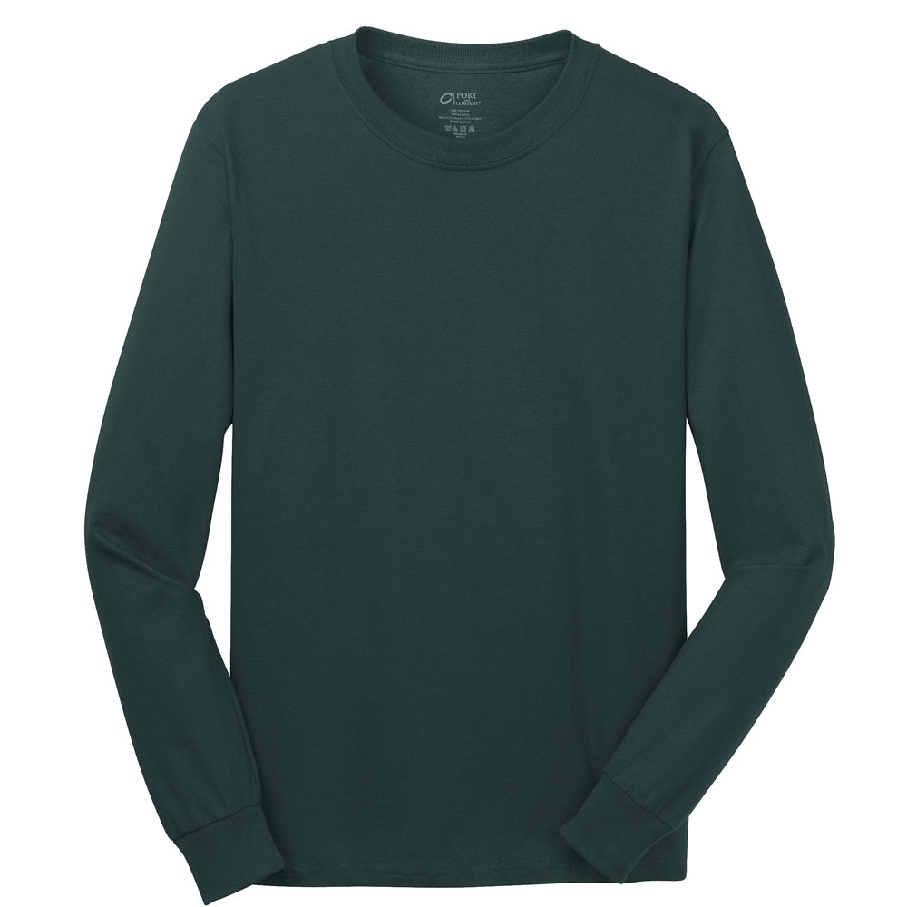 Picture of Discount Port & Company? - Long Sleeve 5.4 Oz. 100% Cotton T-Shirts