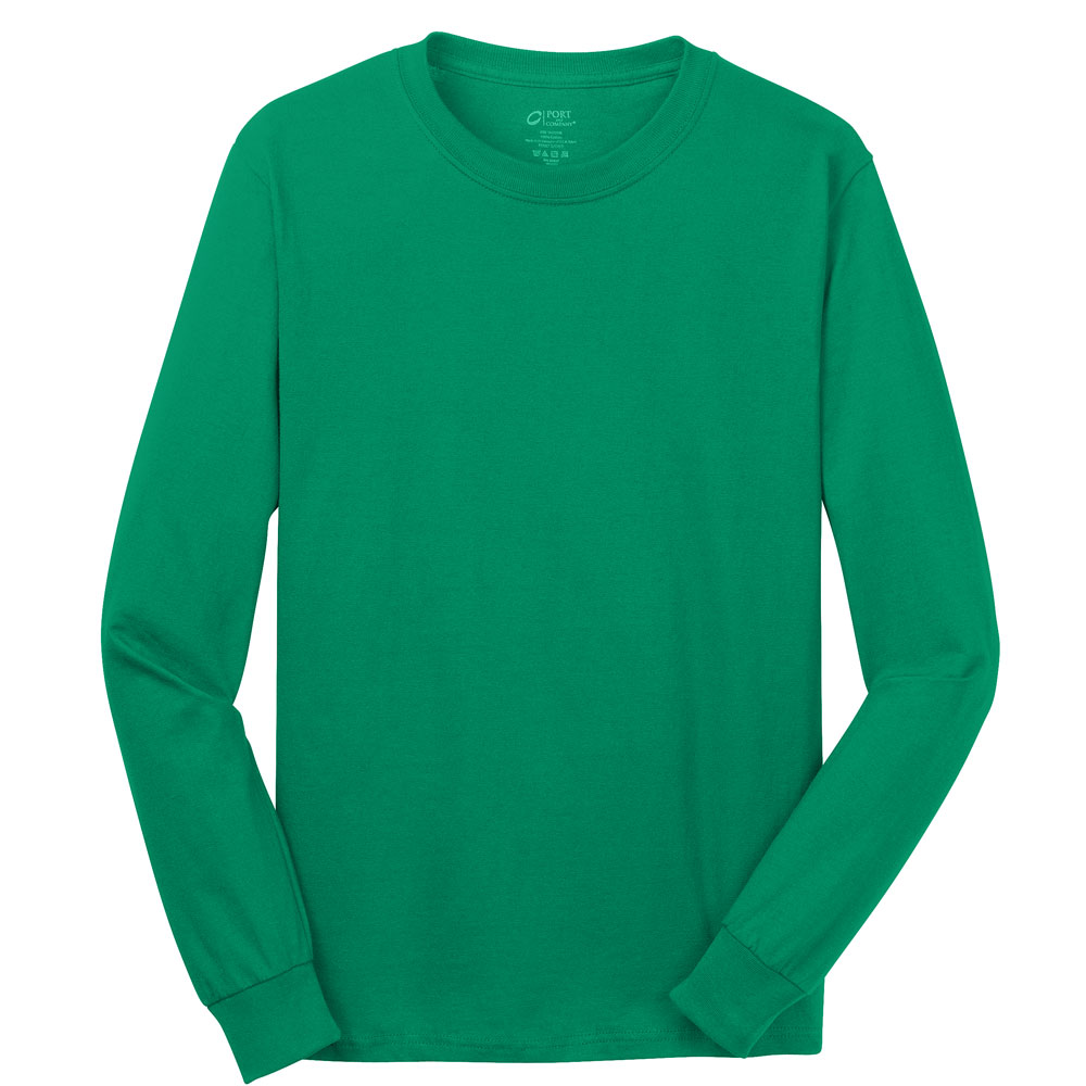 Picture of Discount Port & Company? - Long Sleeve 5.4 Oz. 100% Cotton T-Shirts