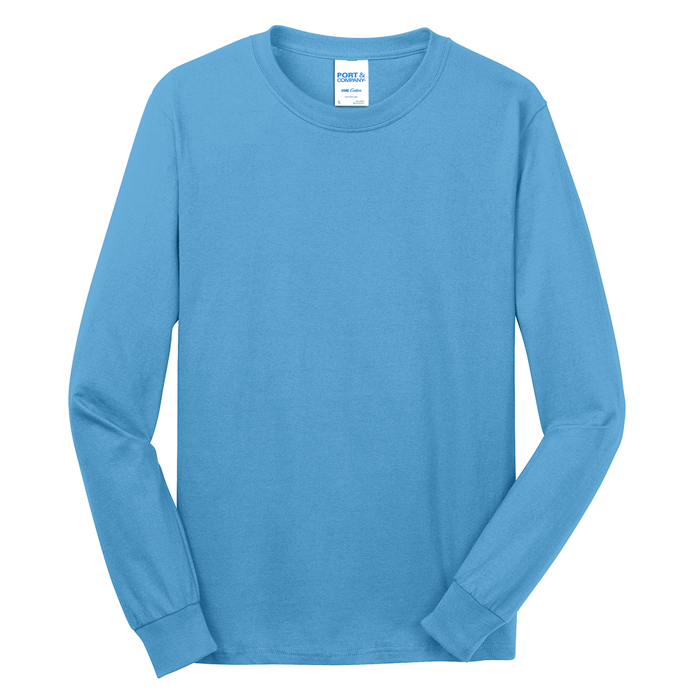 Picture of Discount Port & Company? - Long Sleeve 5.4 Oz. 100% Cotton T-Shirts