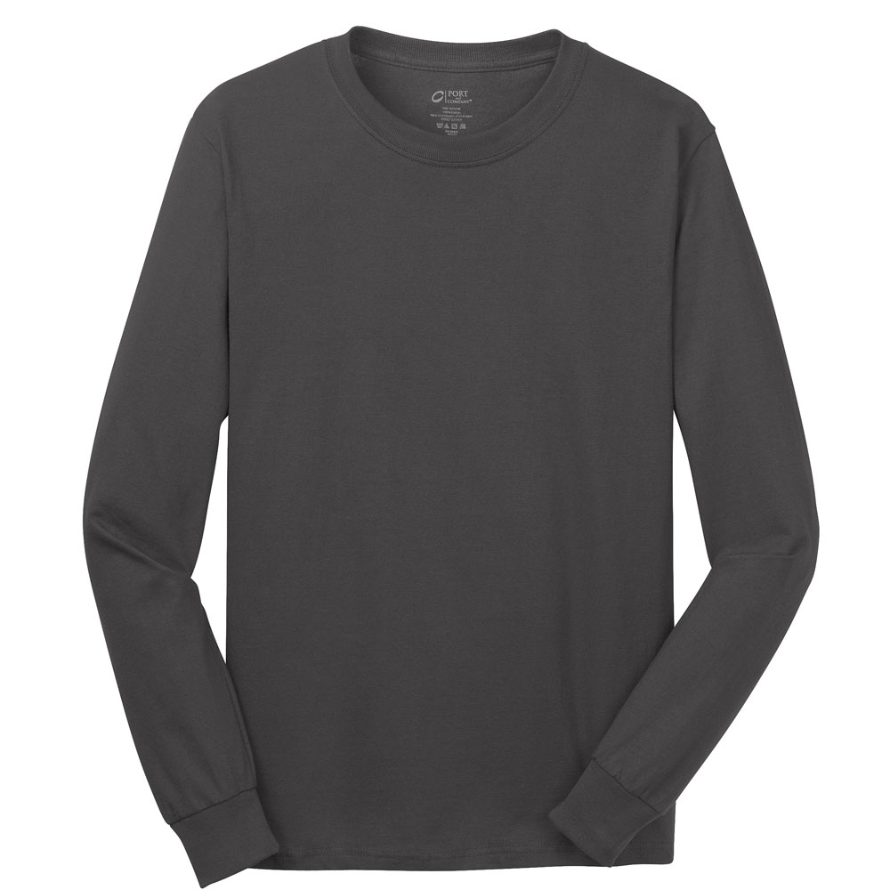 Picture of Discount Port & Company? - Long Sleeve 5.4 Oz. 100% Cotton T-Shirts