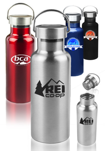 Picture of 17 Oz. Stainless Steel Canteen Water Bottles