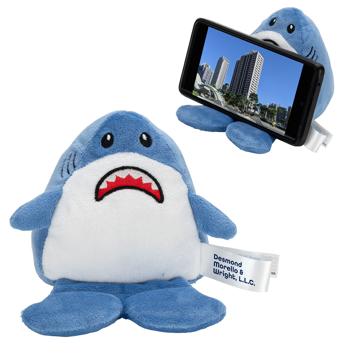 Picture of Phone Pals™ Weighted Plush Phone Holder - Shark