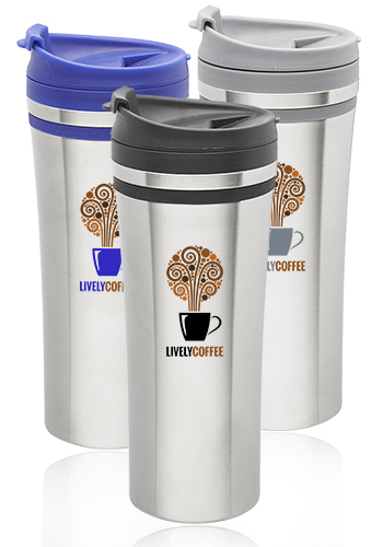 Picture of 15 Oz. Mia Insulated Stainless Steel Travel Mugs
