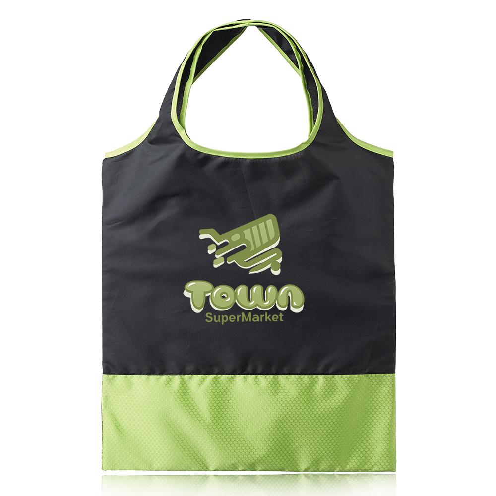 Picture of Clemenza Large Polyester Shopper Tote Bag