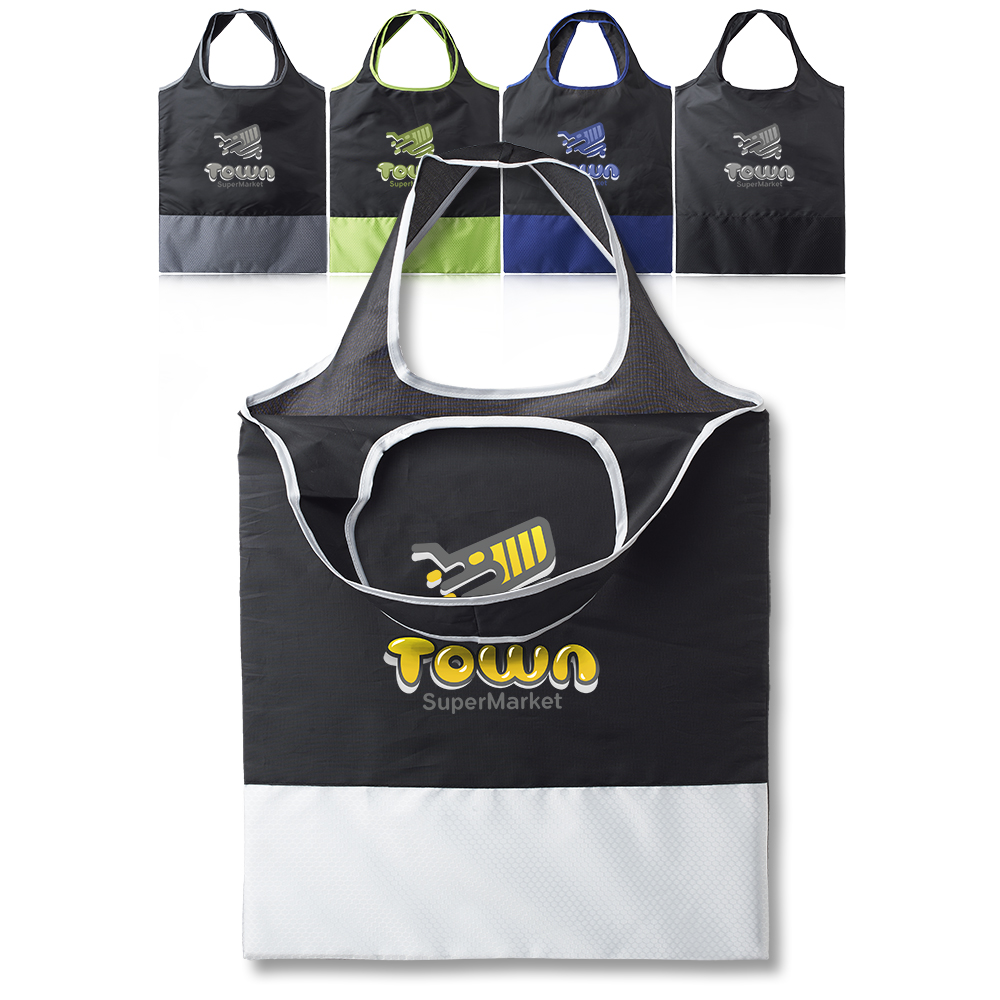 Picture of Clemenza Large Polyester Shopper Tote Bag