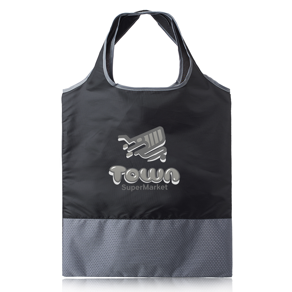 Picture of Clemenza Large Polyester Shopper Tote Bag