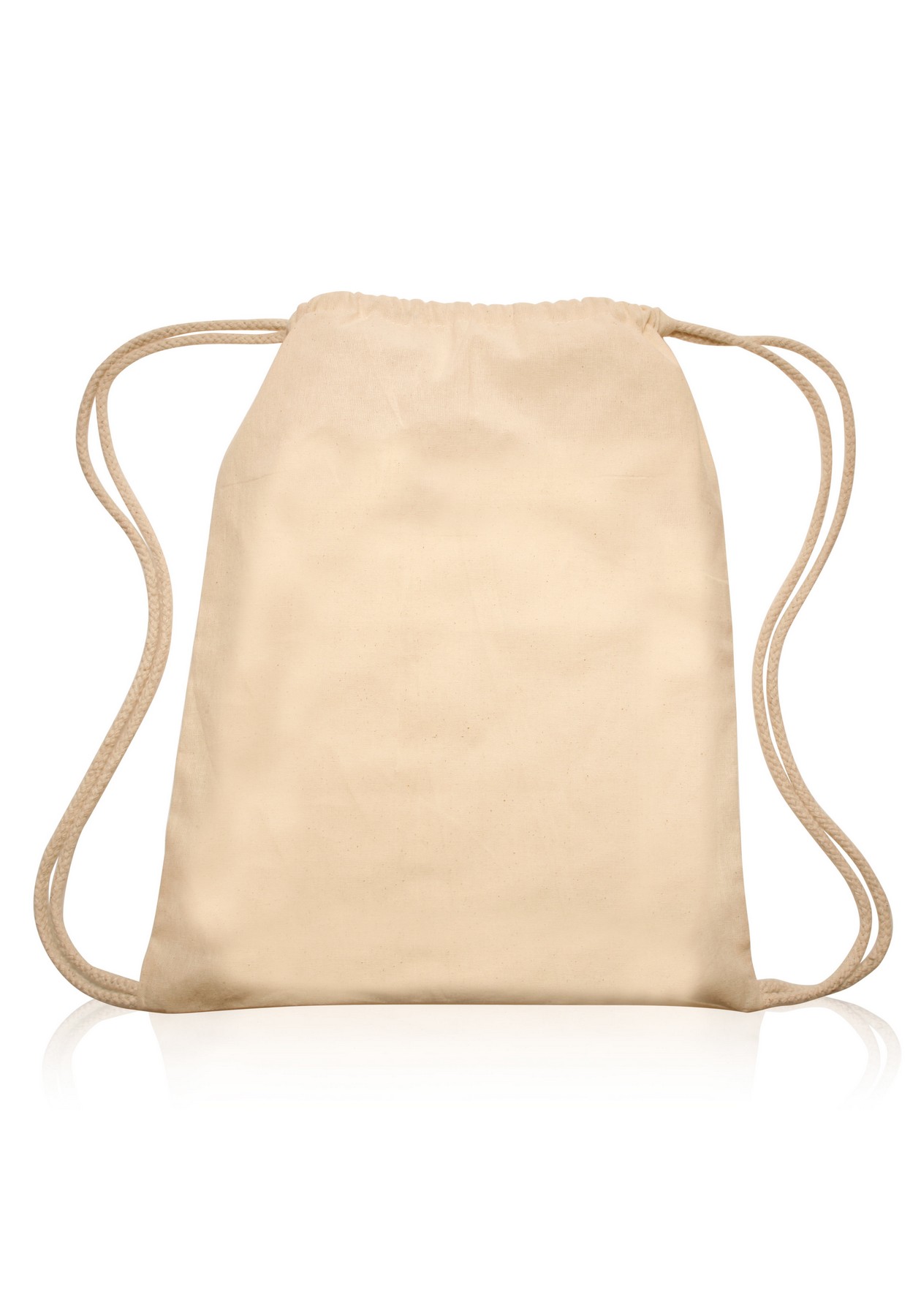 Picture of Cotton Drawstring Backpacks (13.25"x16.5")
