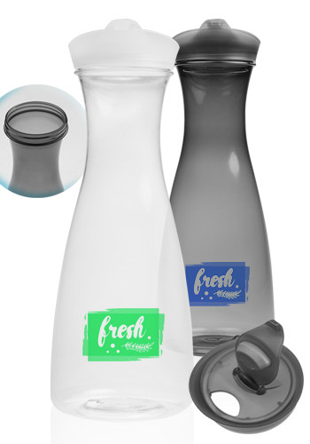 Picture of 34 Oz. Clear Plastic Carafes with Lid