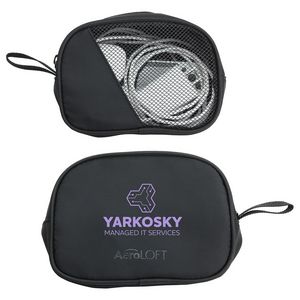Picture of AeroLOFT® Jet Black Tech Organizer Mesh Pouch