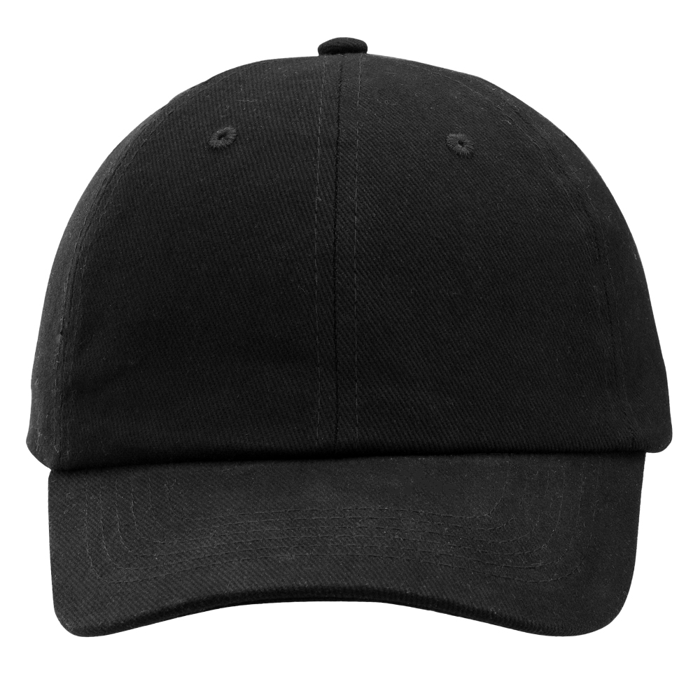Picture of 6 Panel Unconstructed Brushed Cotton Caps