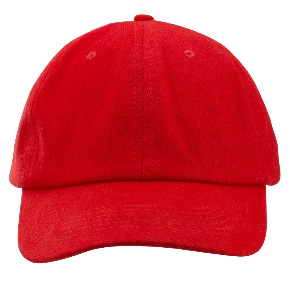 Picture of 6 Panel Unconstructed Brushed Cotton Caps