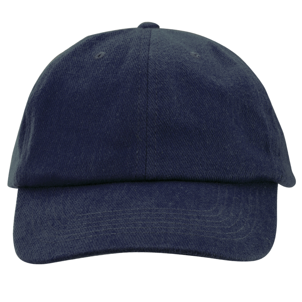 Picture of 6 Panel Unconstructed Brushed Cotton Caps
