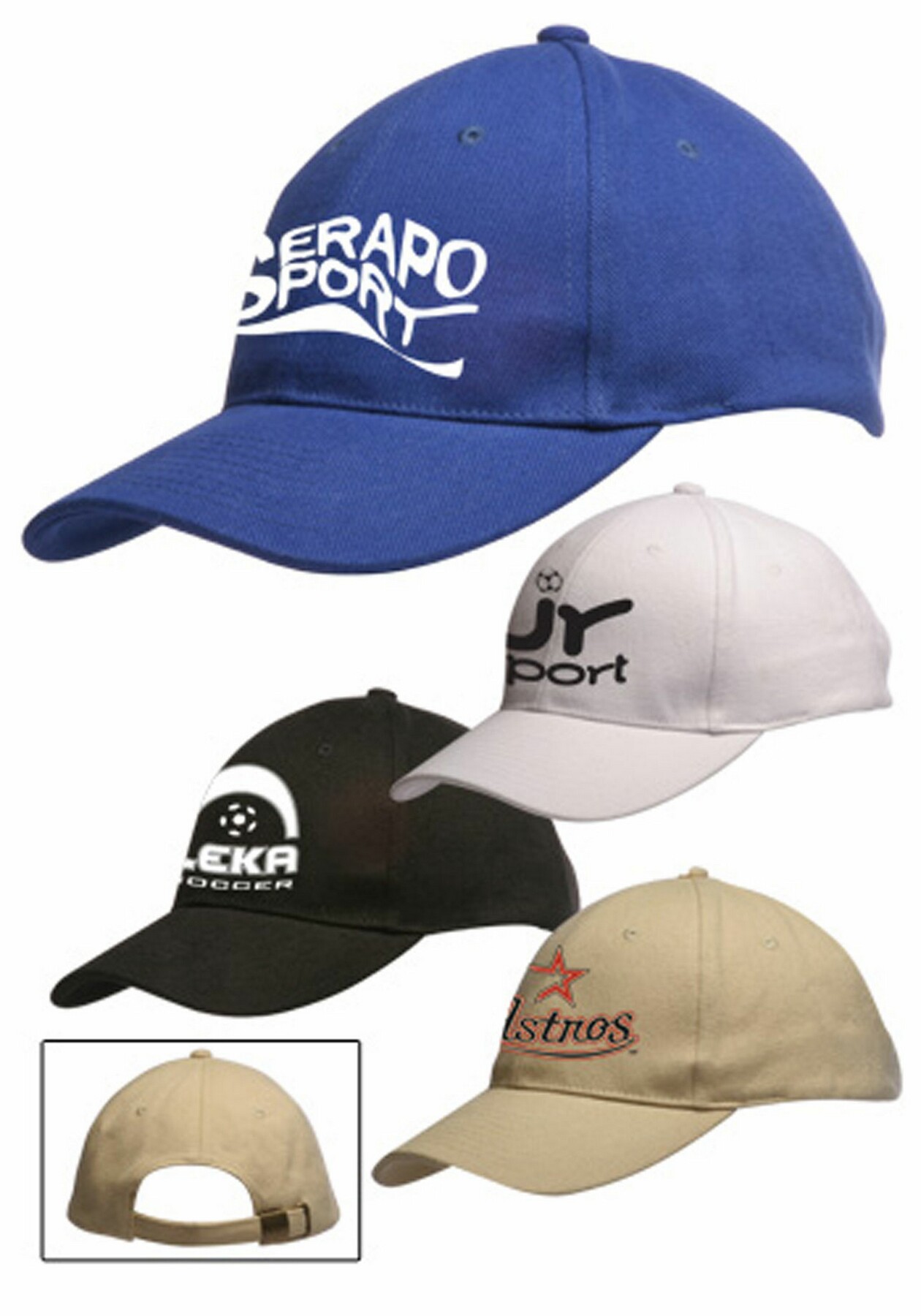 Picture of 6 Panel Buckle Baseball Caps