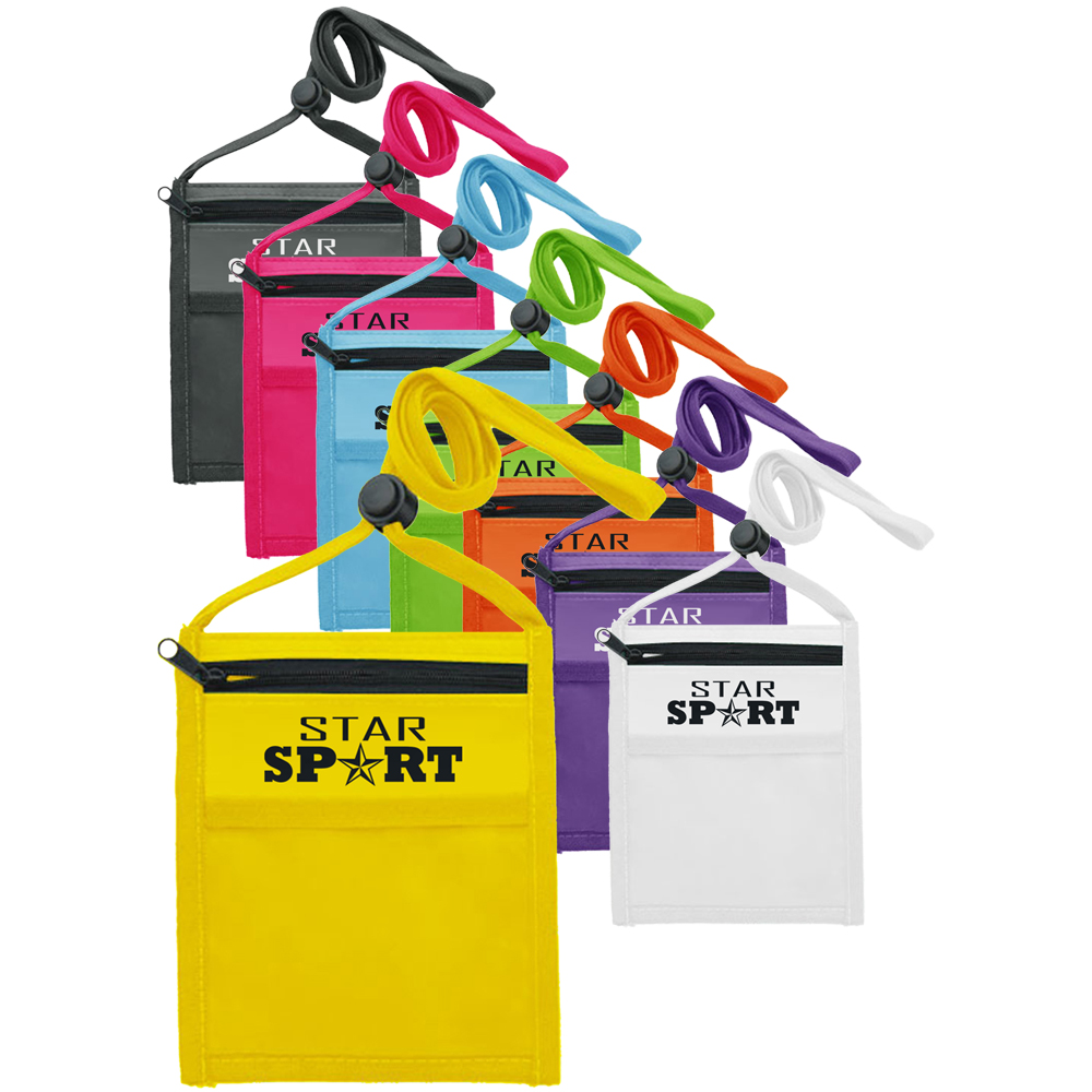 Picture of Nylon Pouch with Front Zipper Pocket