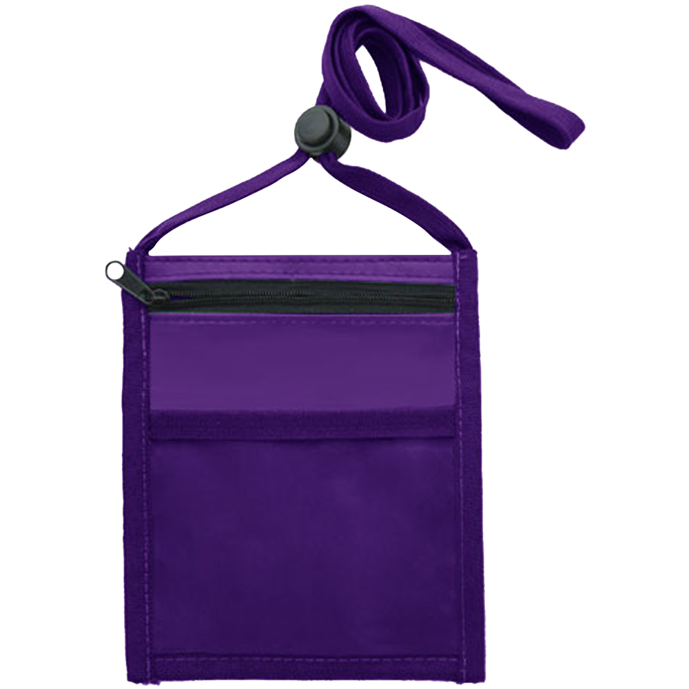 Picture of Nylon Pouch with Front Zipper Pocket