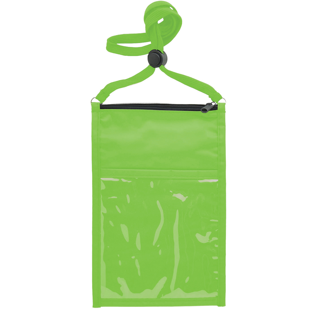 Picture of Large Double Pouch Neck Wallet