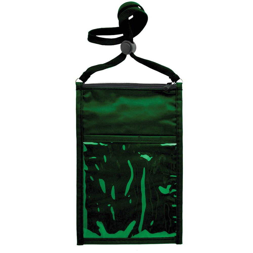 Picture of Large Double Pouch Neck Wallet