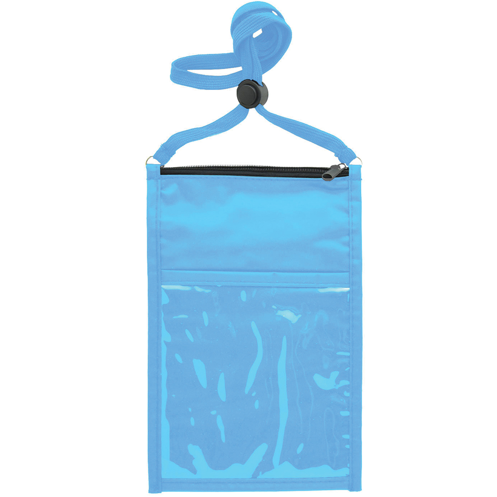 Picture of Large Double Pouch Neck Wallet