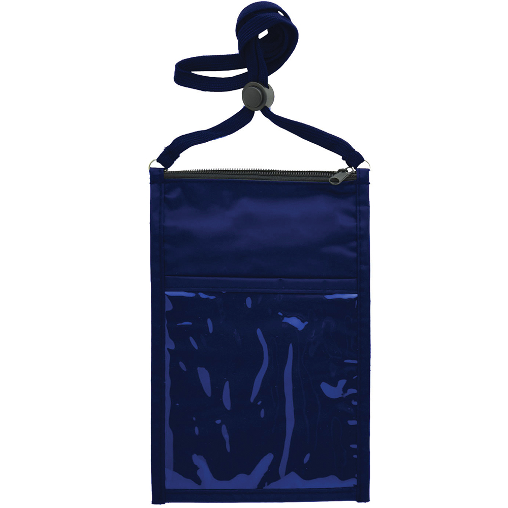 Picture of Large Double Pouch Neck Wallet