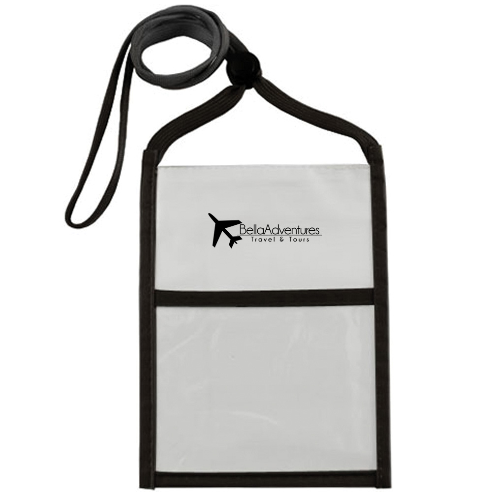 Picture of Two Tone Double Window Pouch