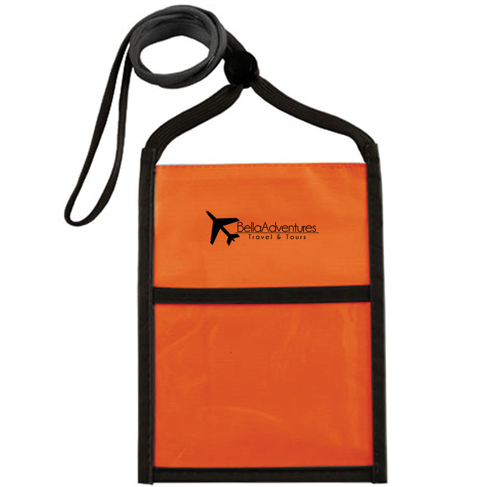 Picture of Two Tone Double Window Pouch