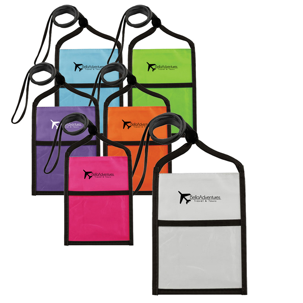 Picture of Two Tone Double Window Pouch