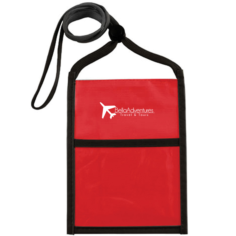 Picture of Two Tone Double Window Pouch