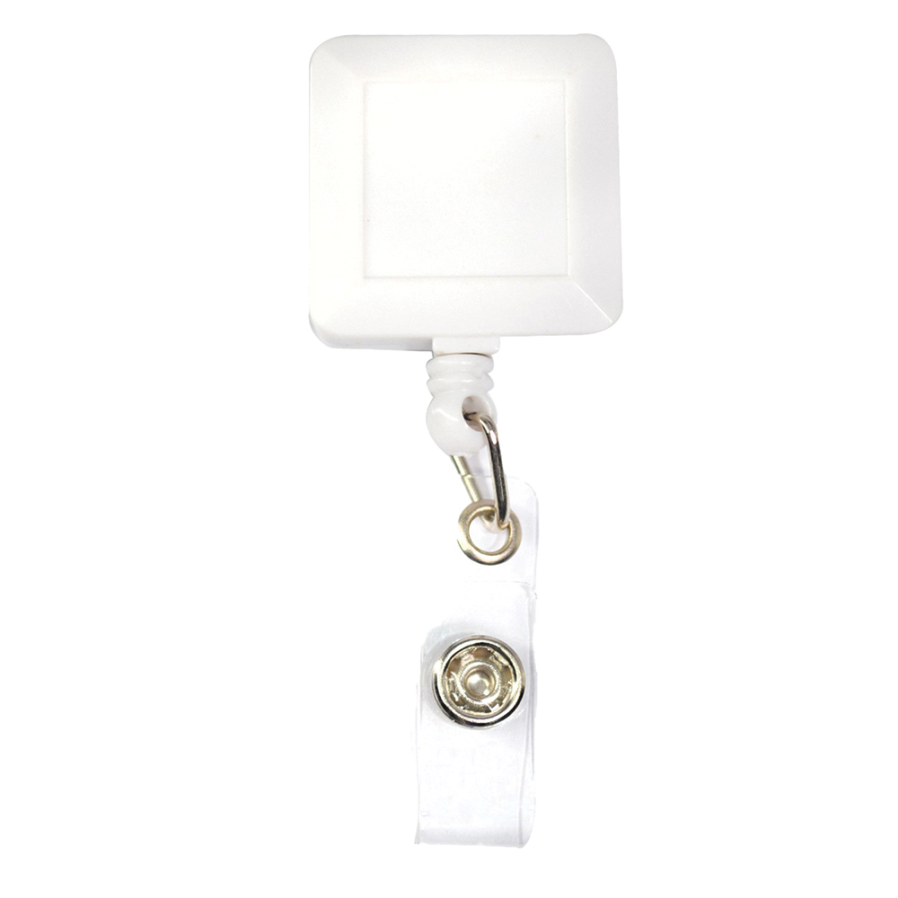 Picture of Square Retractable Badge Reel with Belt Clip
