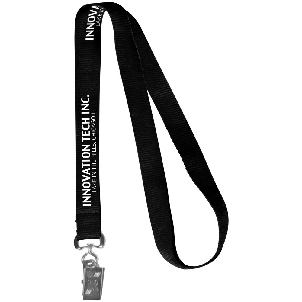 Picture of 0.62" Polyester Silkscreen Lanyard