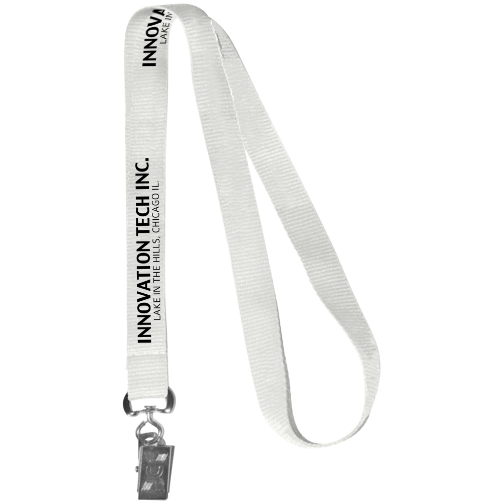 Picture of 0.62" Polyester Silkscreen Lanyard