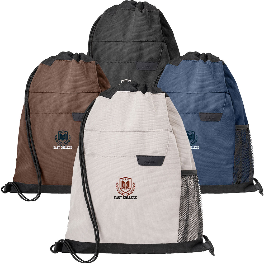 Picture of RejuVe? ROVE Recycled Modern Executive Drawstring Bags