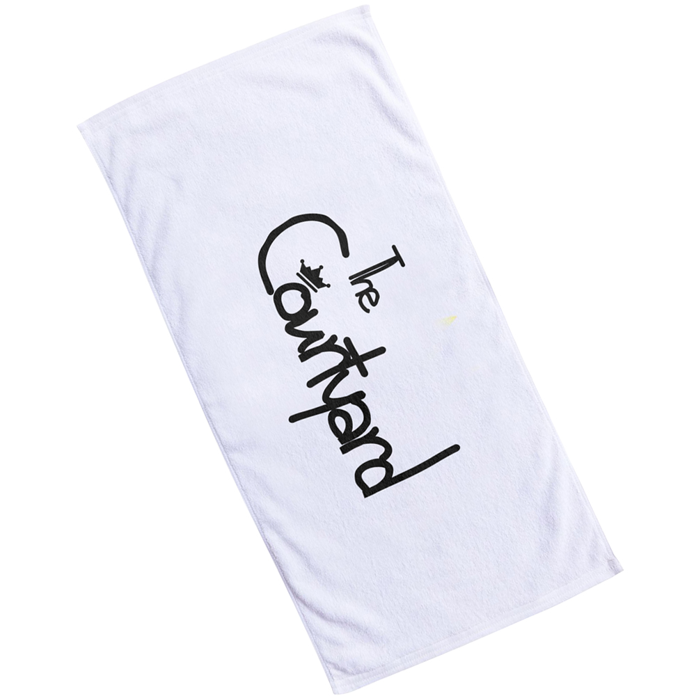 Picture of 60" x 30" White Coastal Beach Towels
