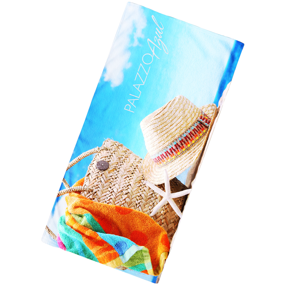 Picture of 58" x 28" Dye Sublimated Small Beach Towel