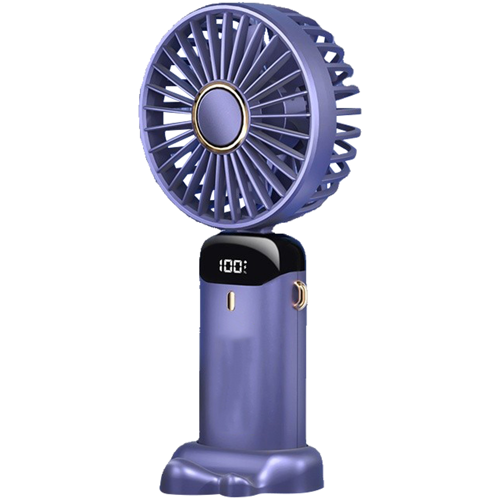 Picture of Rechargeable Digital Display Folding USB Fan