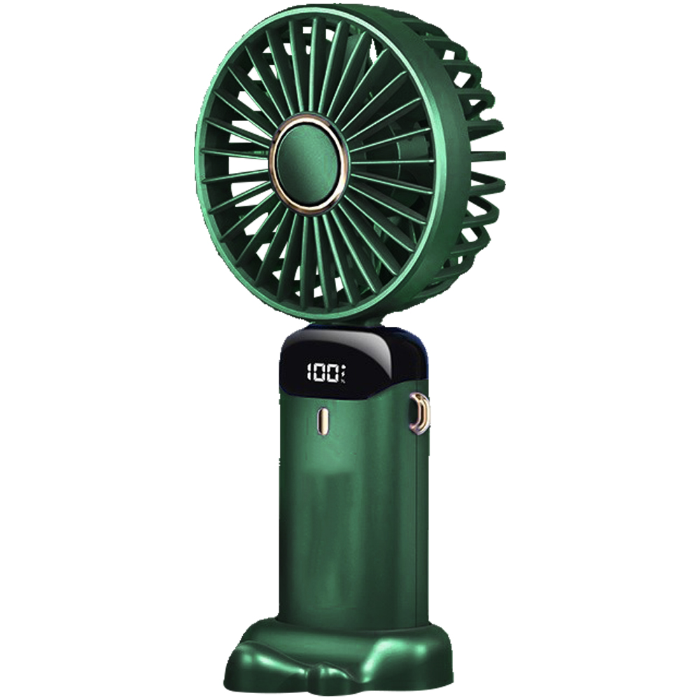 Picture of Rechargeable Digital Display Folding USB Fan