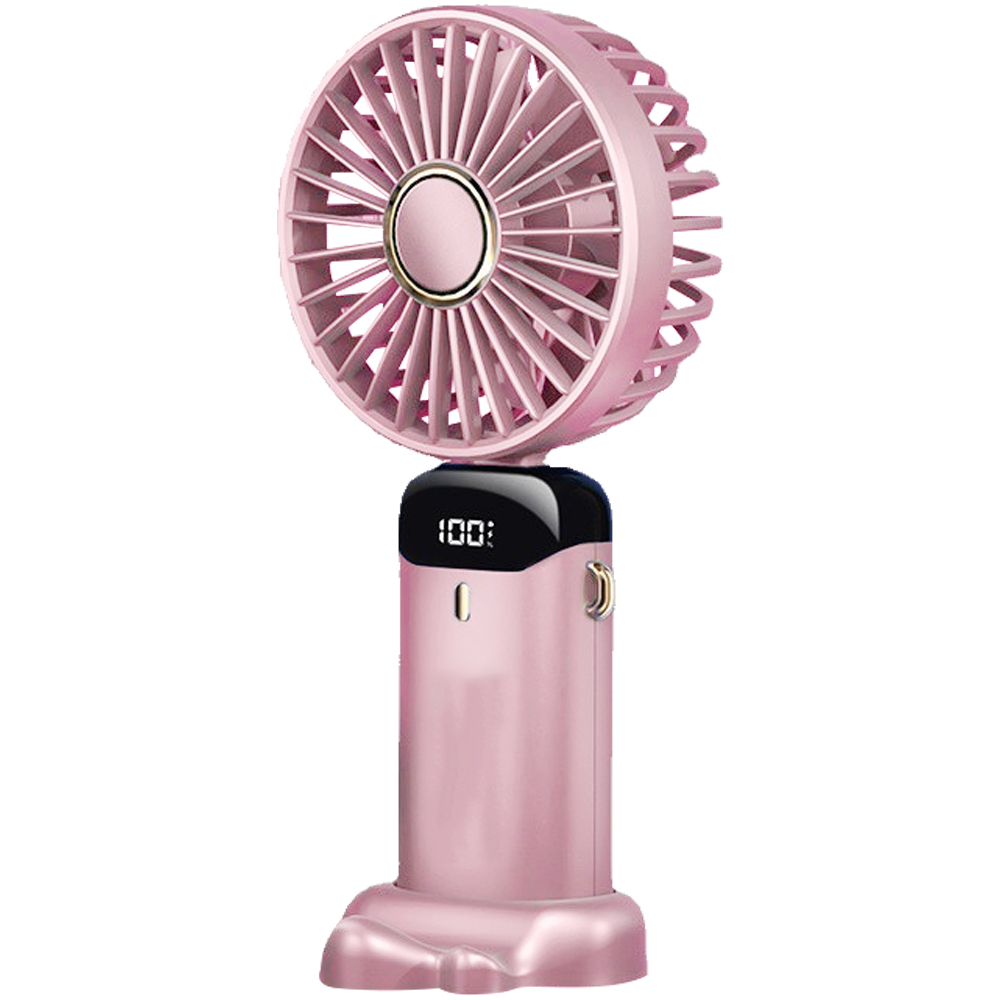 Picture of Rechargeable Digital Display Folding USB Fan