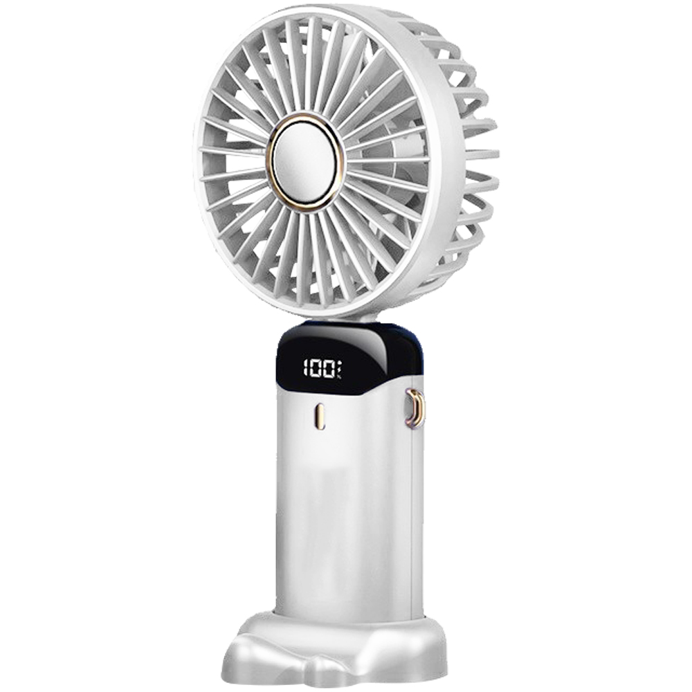 Picture of Rechargeable Digital Display Folding USB Fan