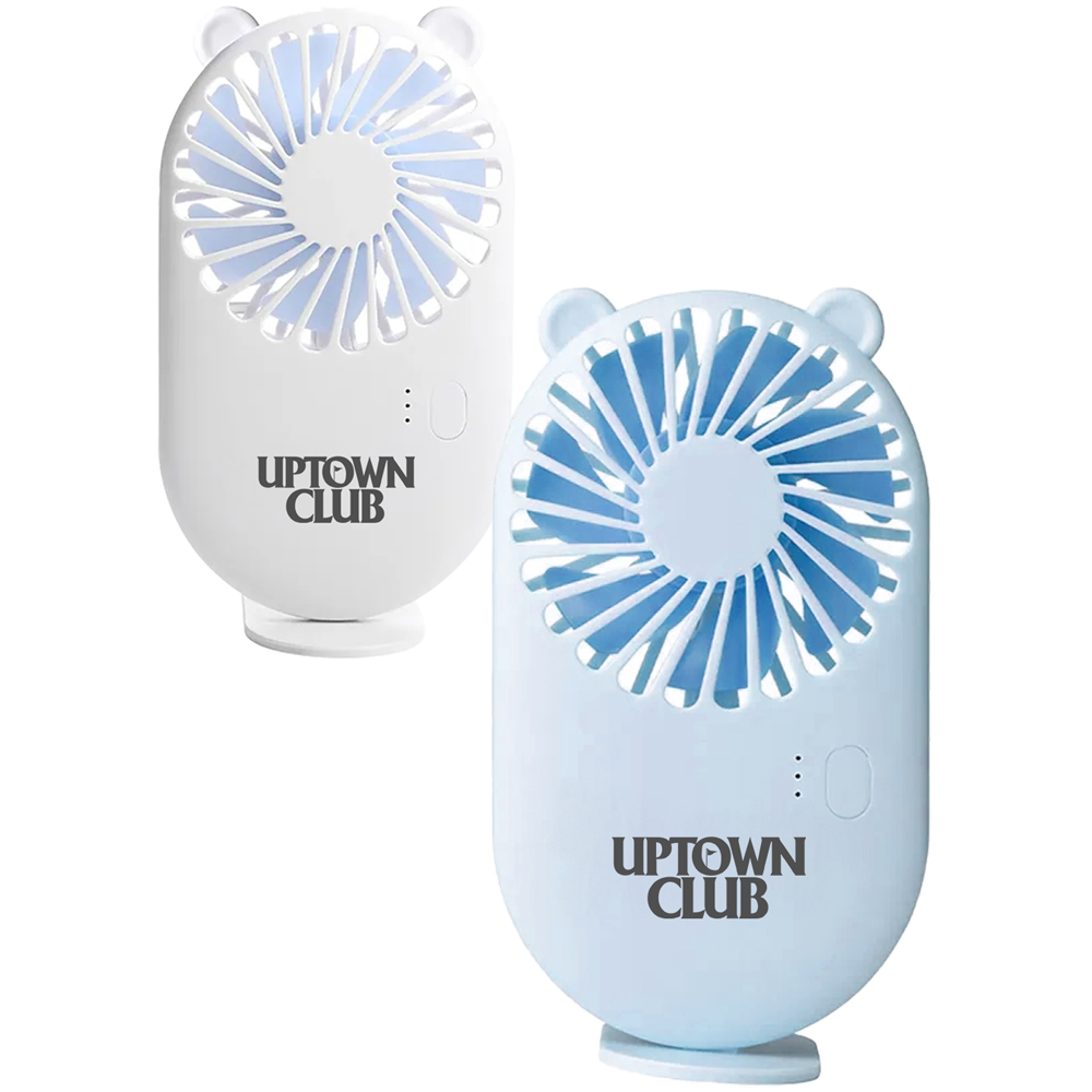 Picture of Cute Portable Mini Handheld Fan with Base
