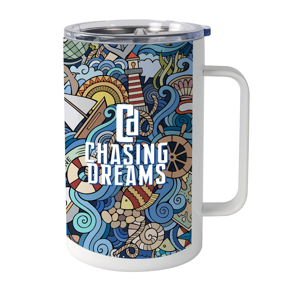 Picture of 20 oz Insulated Stainless Steel Sublimation Mug
