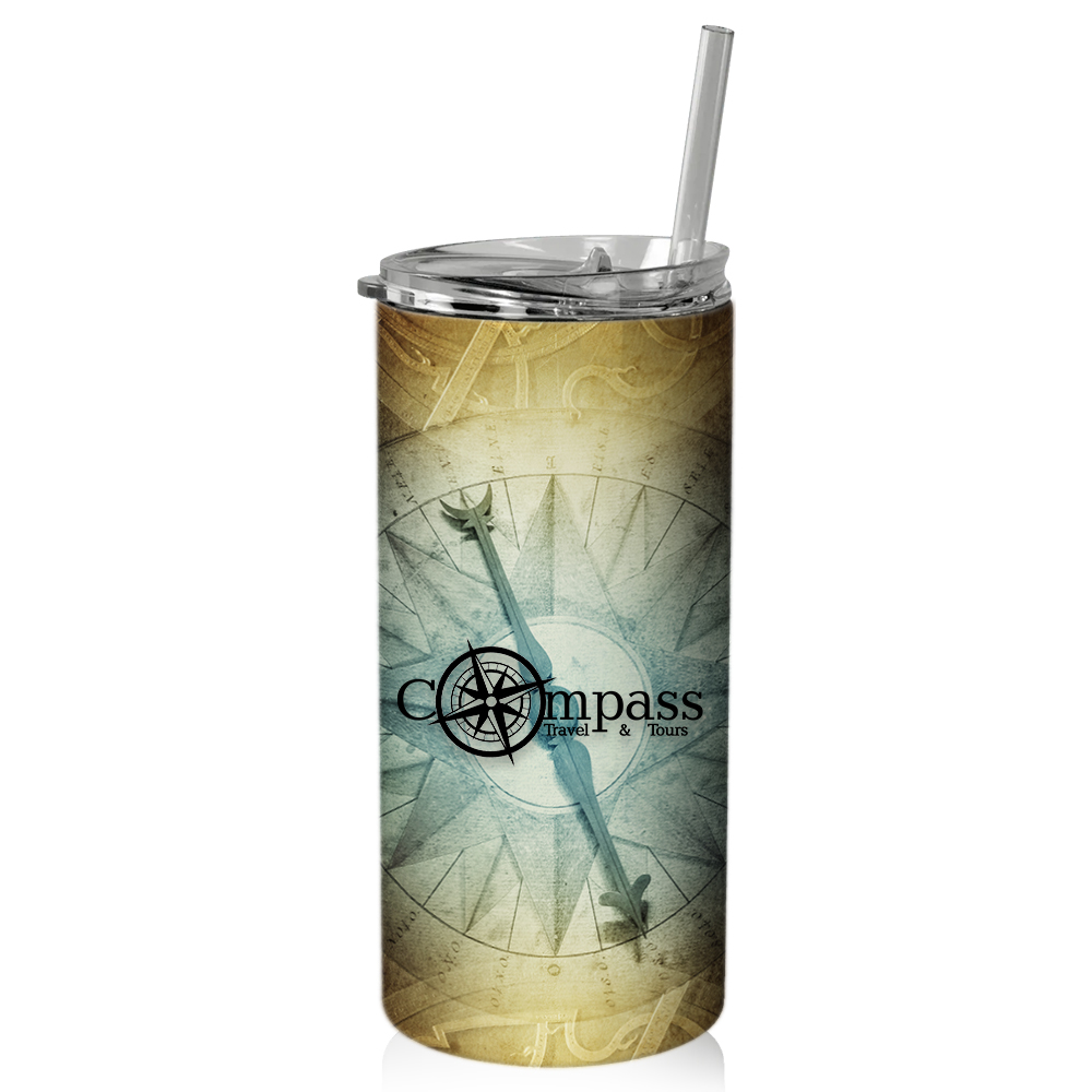 Picture of 16 oz Sublimation SS Skinny Tumbler
