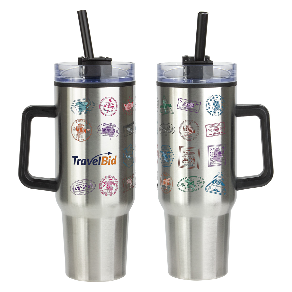 Picture of Outpost 40 oz Stainless Steel/Polypropylene Mug